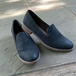 Size 7 1/2 euro soft loafers worn once. Comfortable staple.
